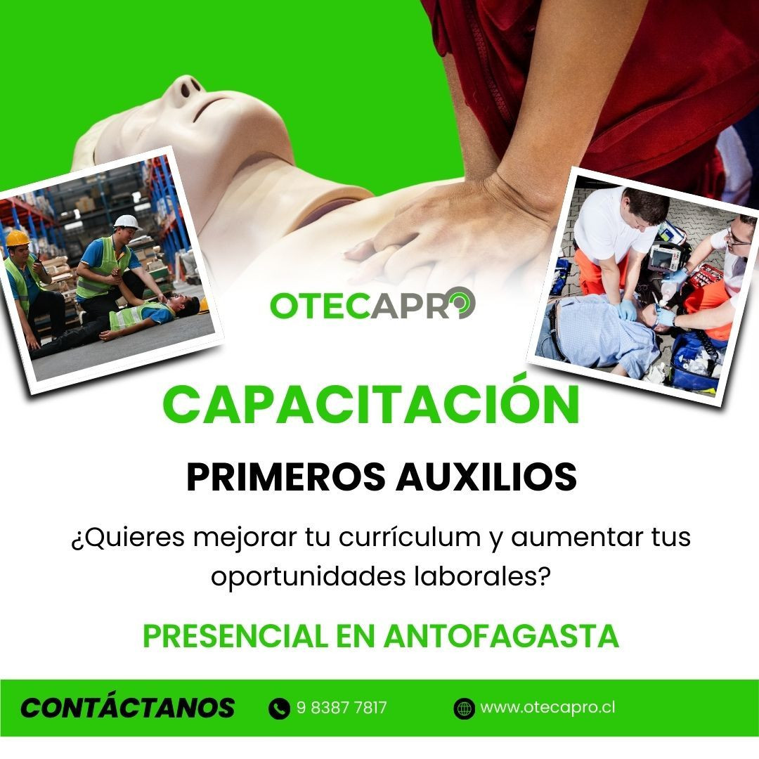 Primeros auxilios, RCP y uso de DEA Semi-presencial